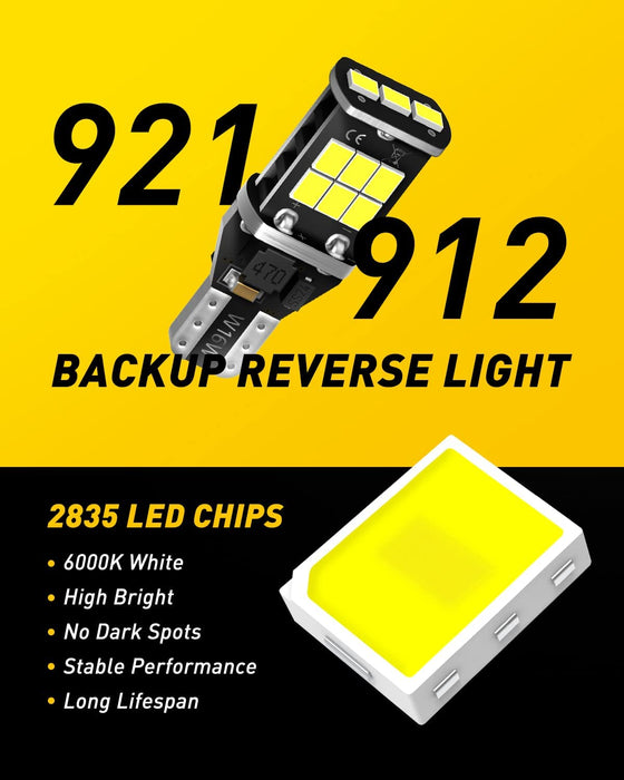 912 921 LED Bulb for Backup Light Reverse Lights High Power