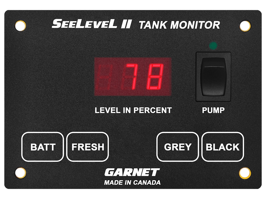 SeeLevel II 3 Tank Mon W/ Alarm - Monitor Only