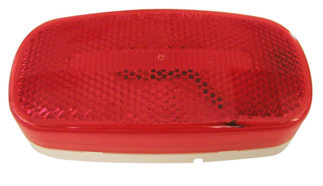 LED Side Marker Light, Red Lens Without Trim