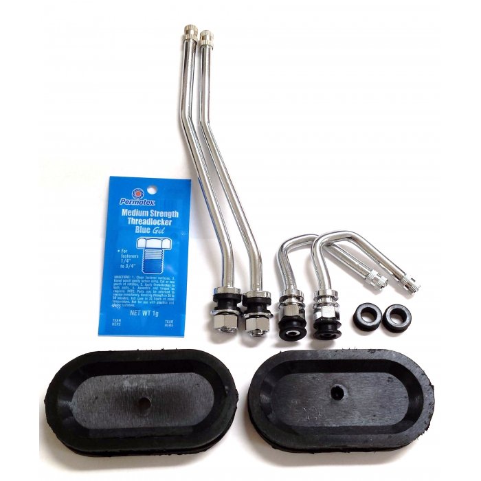 DL1SP16 Chrome Duallyvalve Kit