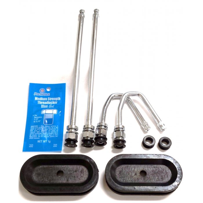 DL1SP Chrome Duallyvalve Kit